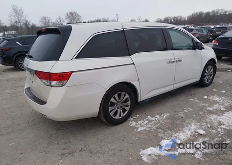 2015 Honda Odyssey Ex-L z USA, uszkodzony, nr VIN 5FNRL5H69FB057036